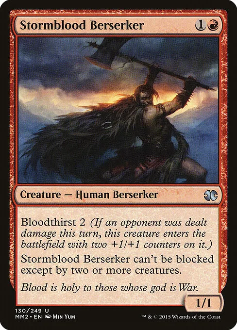 Berserker tormenta de sangre