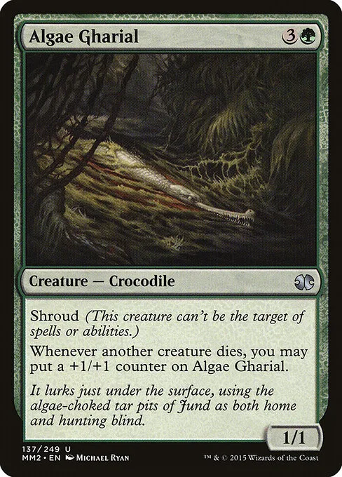 Gavial de algas