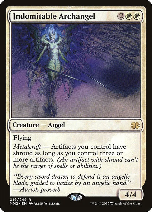 Arcángel indomable