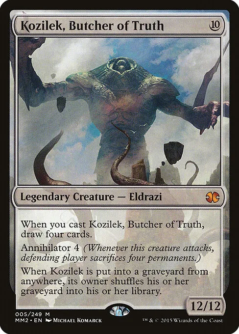 Kozilek, asesino de la verdad