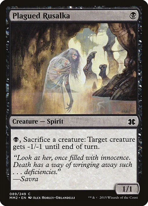Rusalka infectada
