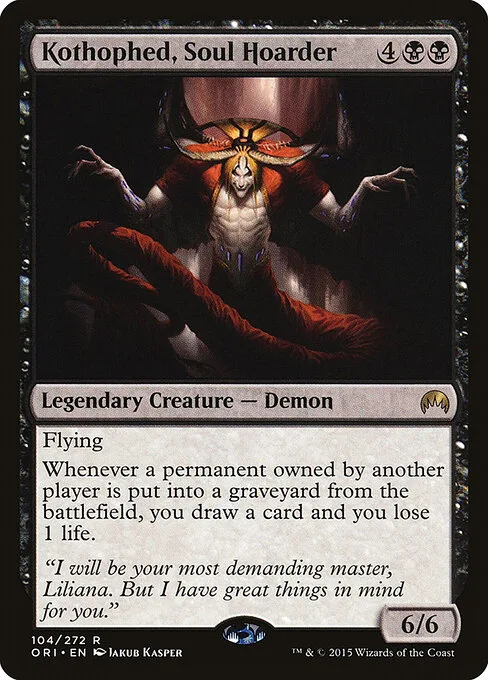 Kothophed, acaparador de almas