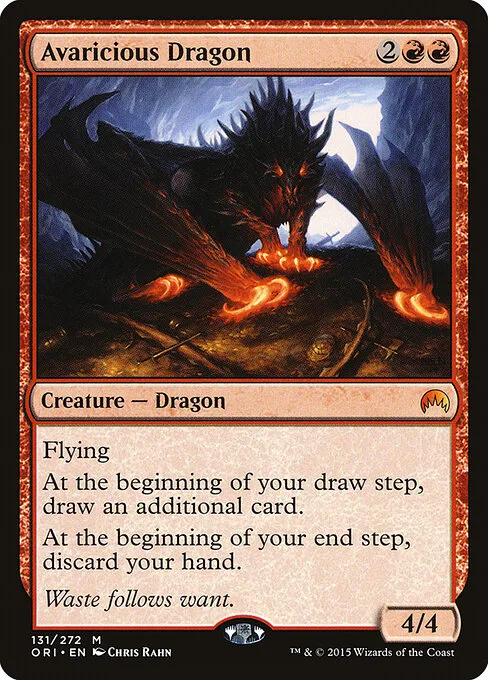 Dragón avaricioso