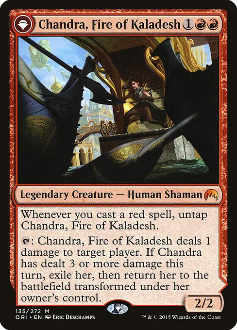 Chandra, el fuego de Kaladesh // Chandra, llamarada rugiente