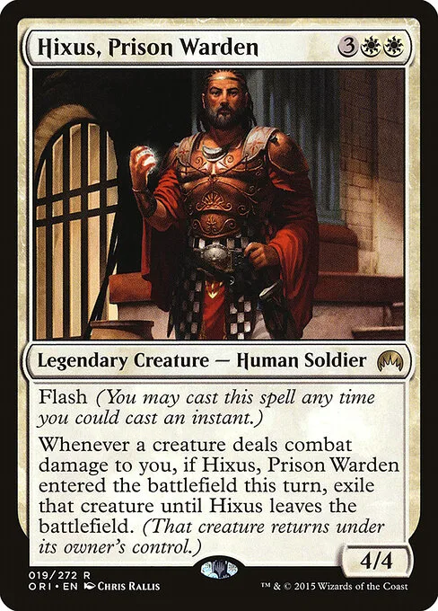 Hixus, carcelero