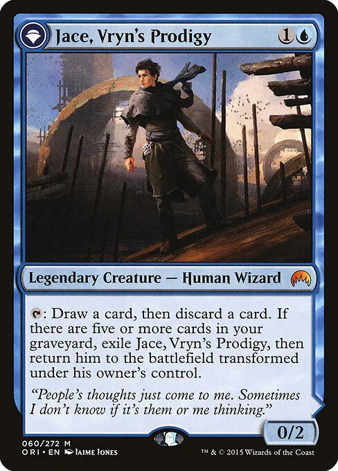 Jace, prodigio de Vryn // Jace, telépata desenfrenado