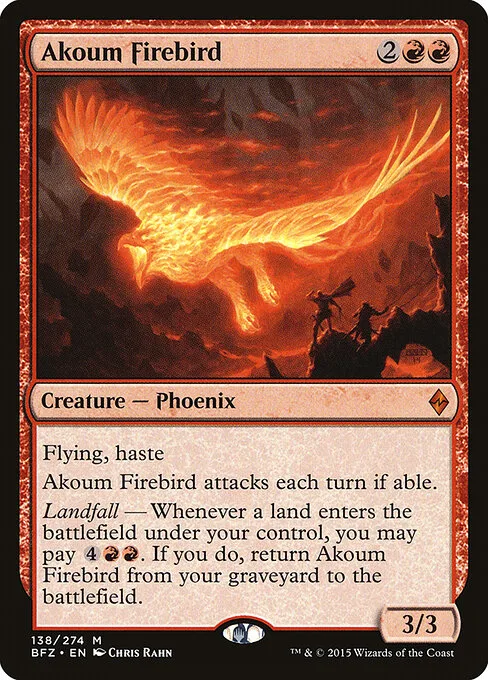 Pájaro de fuego de Akoum
