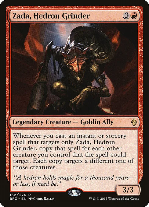 Zada, trituraedros