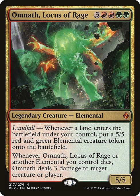 Omnath, centro de la ira