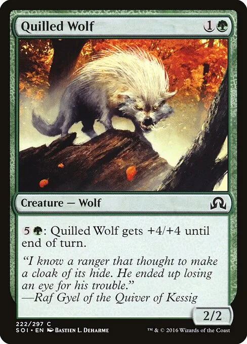 Lobo con púas