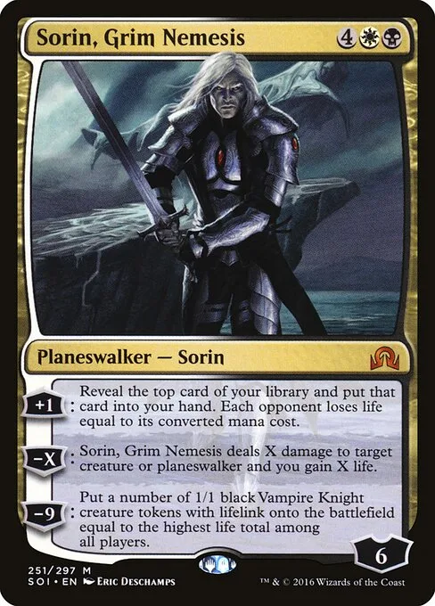 Sorin, Némesis Siniestro