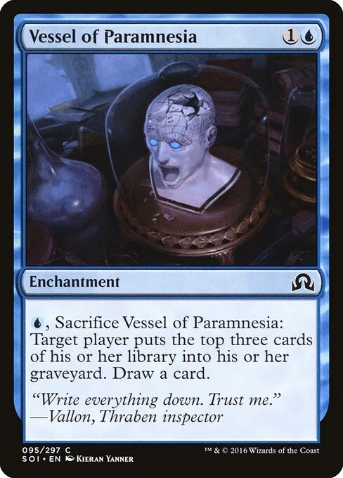 Recipiente de paramnesia