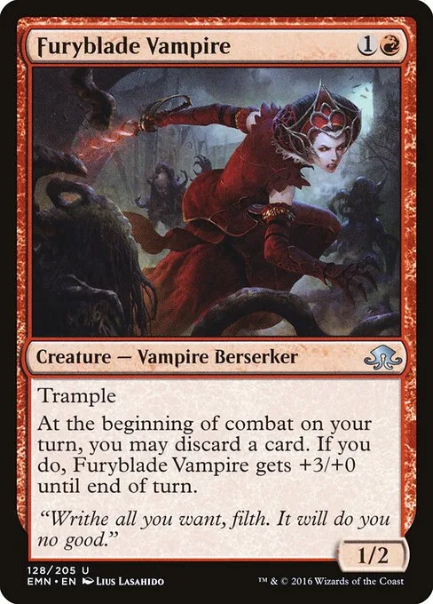 Vampira espada de furia