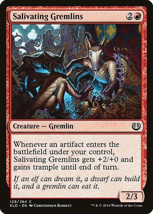 Gremlins salivantes