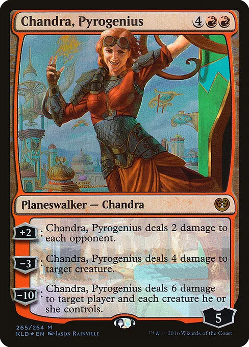 Chandra, pirogenia