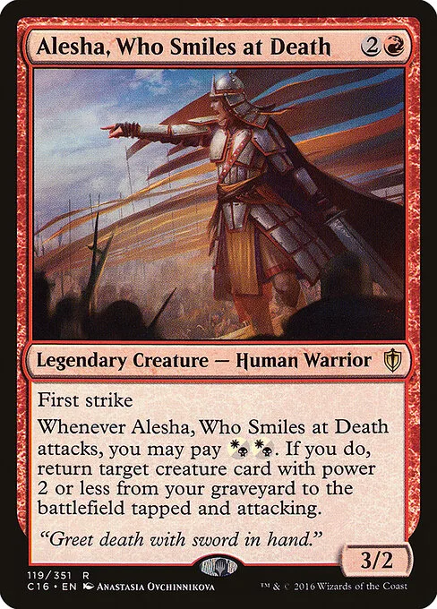 Alesha, la que sonríe a la muerte