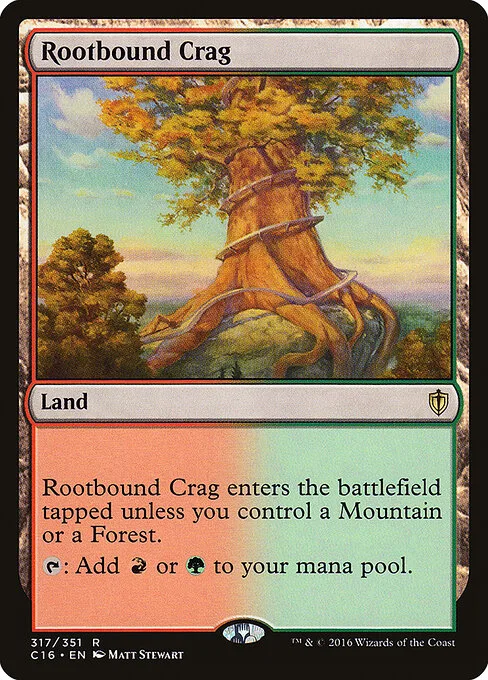 Risco enraizado
