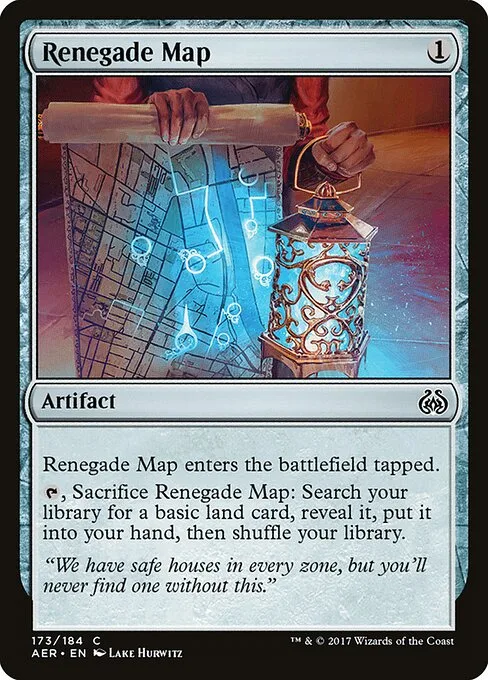 Mapa de los renegados
