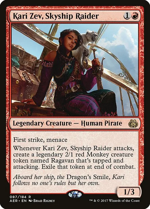 Kari Zev, pirata de aeronaves
