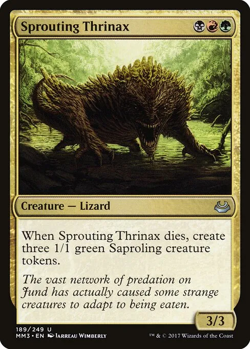 Thrinax germinante