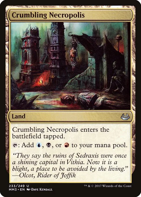 Necrópolis desmoronándose