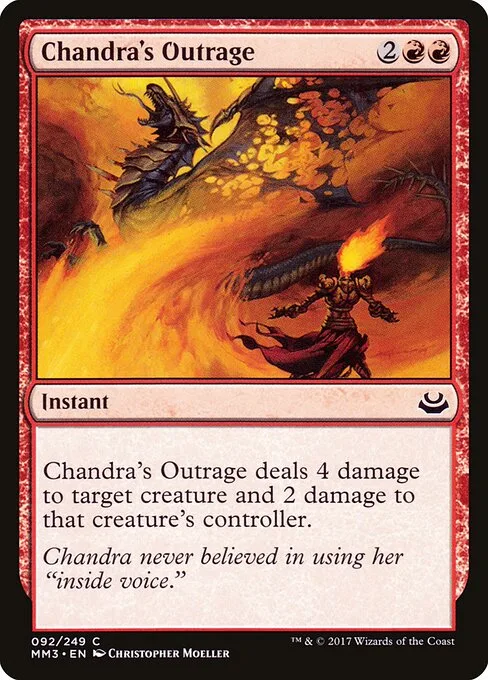Indignación de Chandra