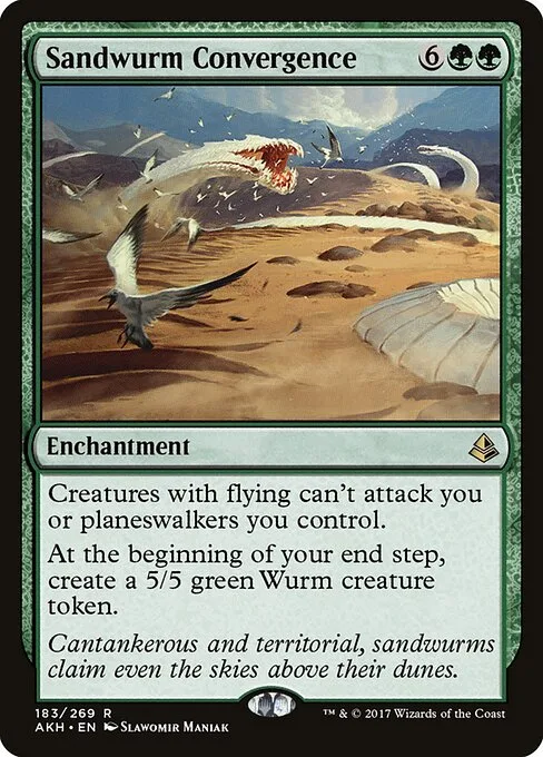 Confluencia de sierpes de arena