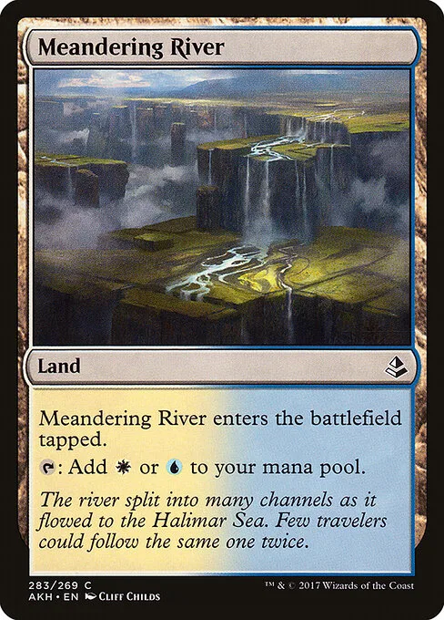 Río serpenteante