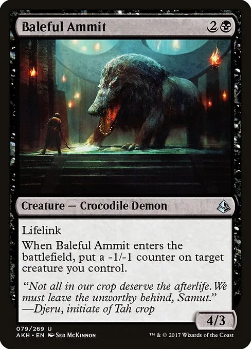Ammit siniestra