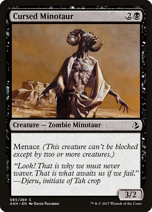 Minotauro maldito