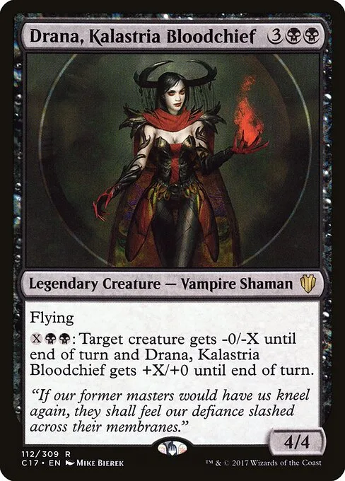 Drana, jefe de sangre Kalastria