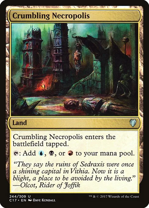 Necrópolis desmoronándose