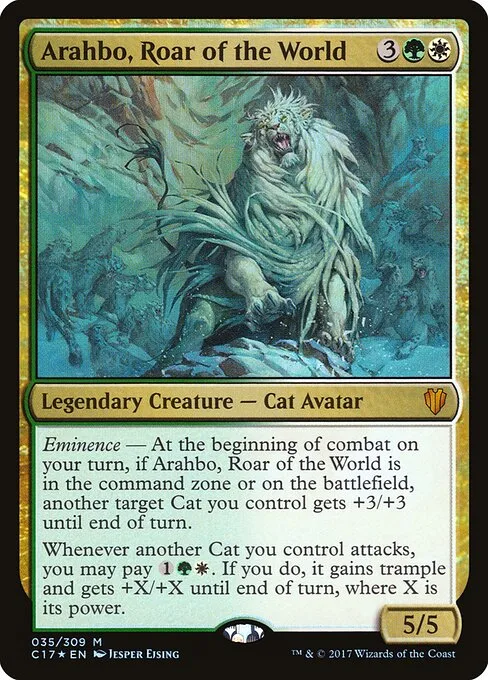 Arahbo, rugido del mundo