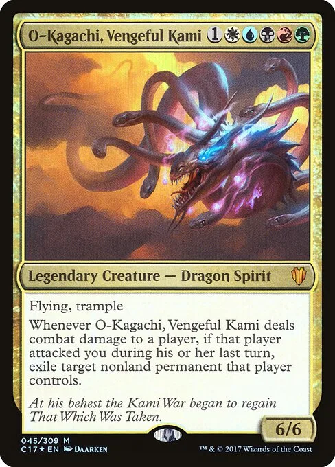 O-Kagachi, kami vengativo