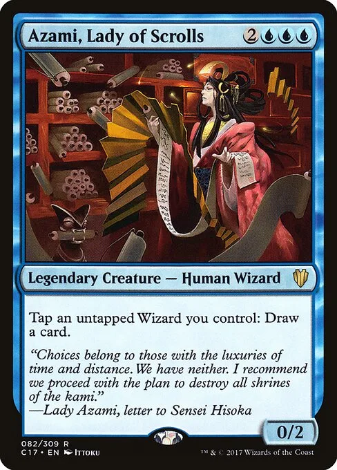 Azami, señora de los pergaminos