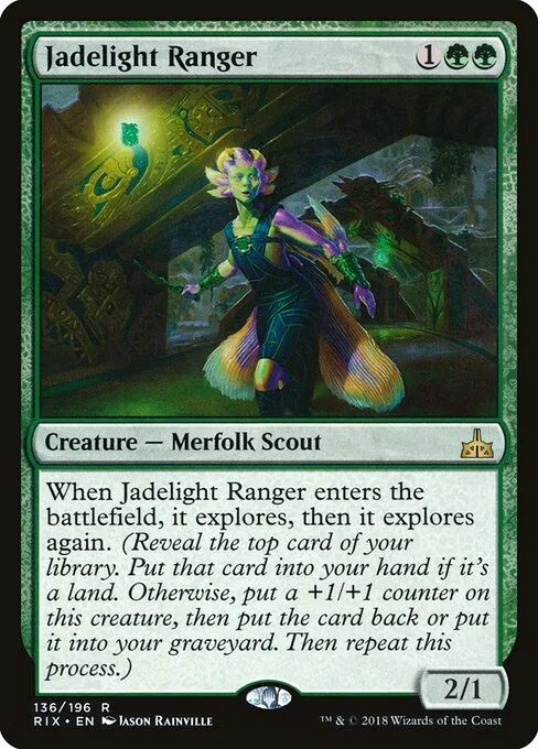 Guardabosque luz de jade
