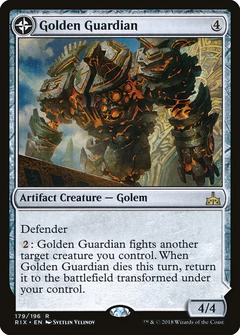 Guardián dorado // Fortaleza forja de oro