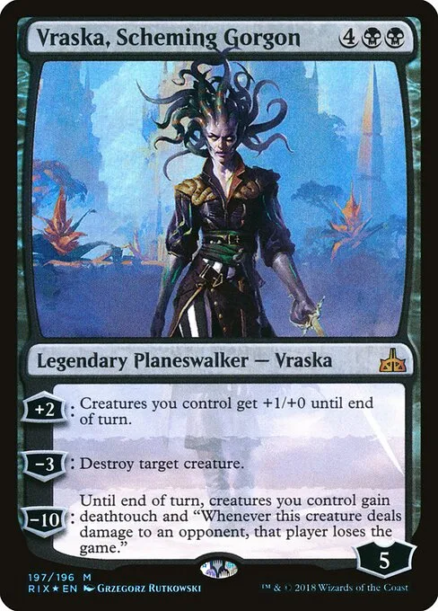 Vraska, gorgona intrigante