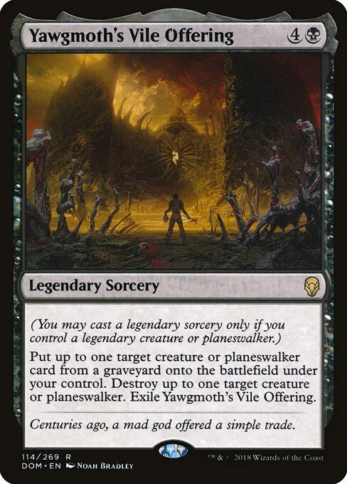 Ofrenda vil de Yawgmoth