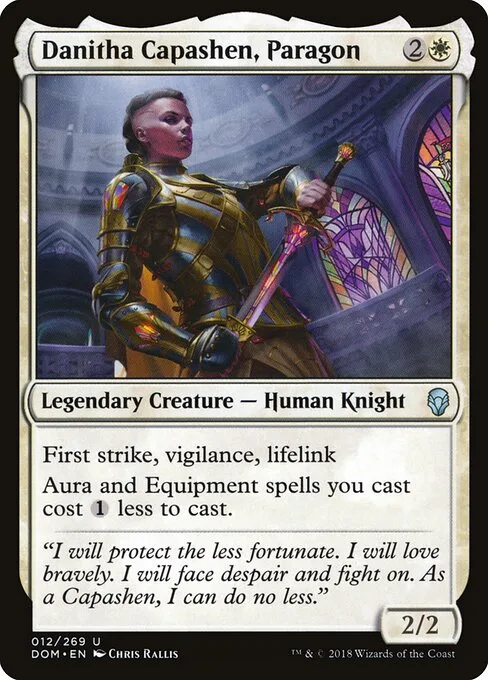 Danitha Capashen, la ejemplar