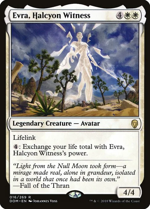 Evra, testigo de Halcyon