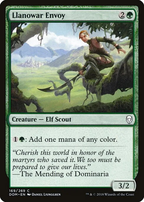 Enviada de Llanowar