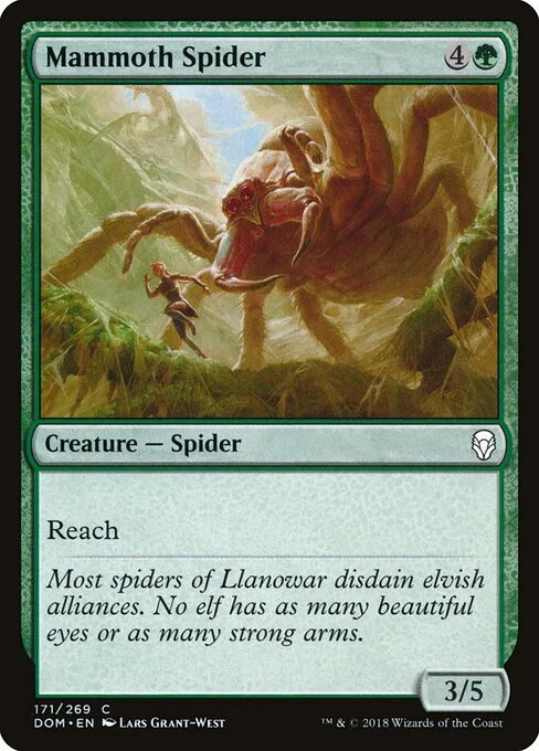 Araña mamut