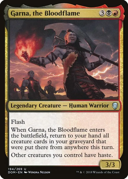 Garna, la Llama de Sangre