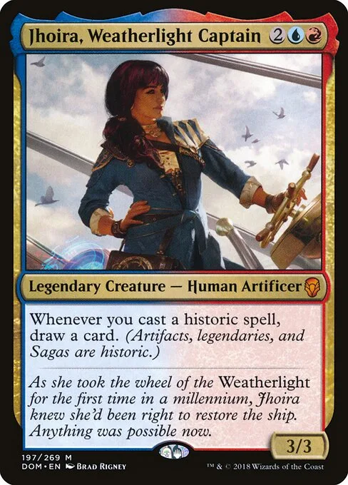 Jhoira, capitana del Vientoligero