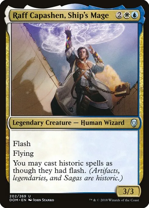 Raff Capashen, mago del barco