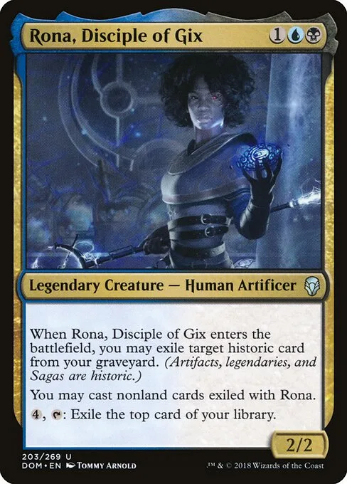 Rona, discípula de Gix