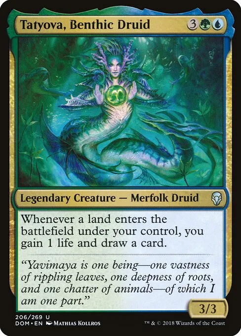Tatyova, druida bentónica