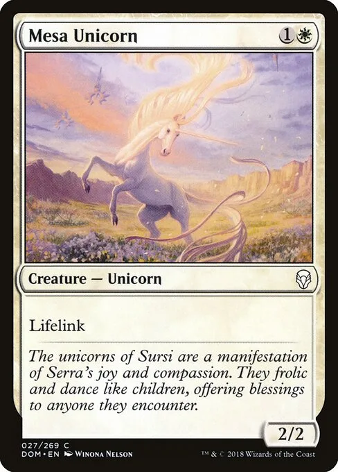 Unicornio de la meseta