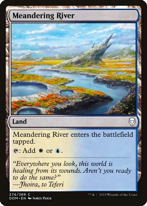 Río serpenteante